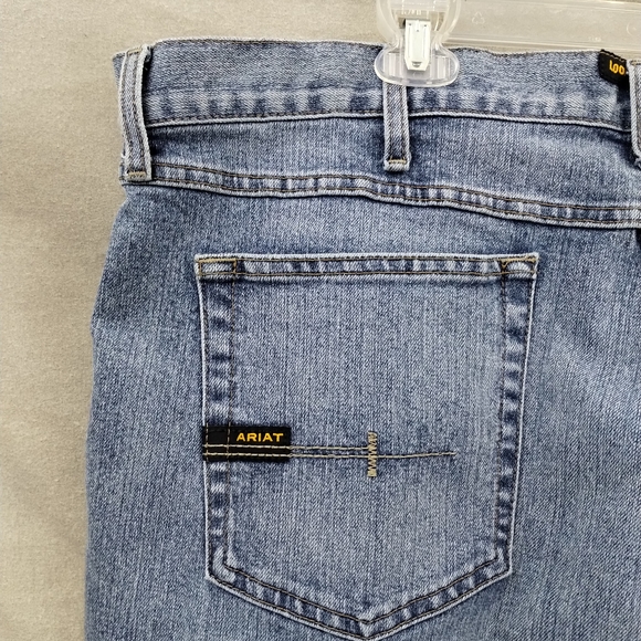 Ariat Rebar M4 Relaxed Boot Heavy Duty Jeans - Picture 4 of 6